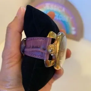 Gaga Milano | Accessories | Gaga Milano Womens 4mm Purple  display picture 2